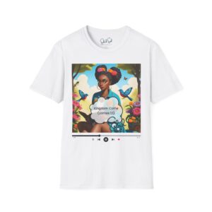 "Kingdom Come (James 1:1)" Music Cover Art Tee for Color Me James — Selah Soul Graphic T-Shirt